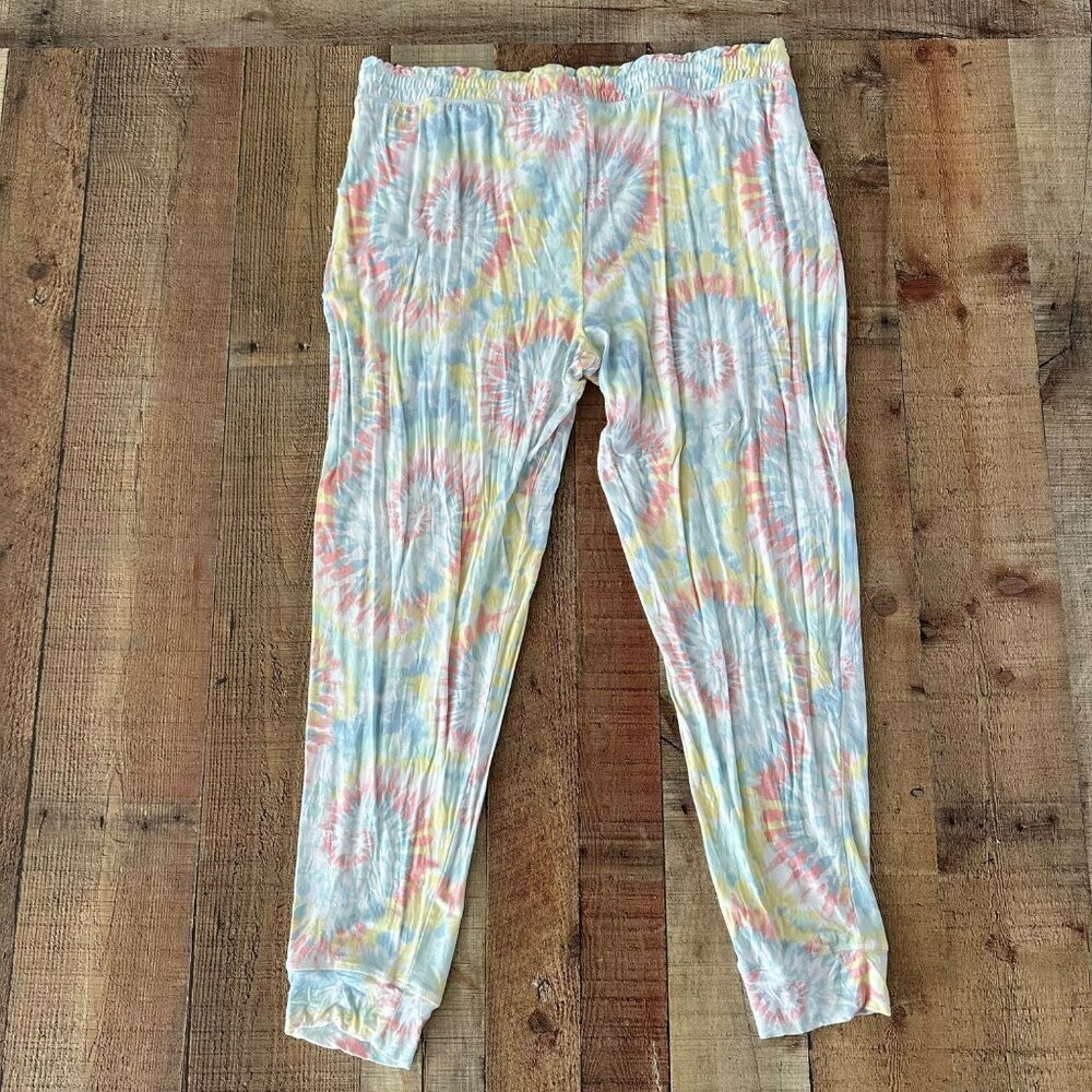 Koolaburra By UGG Women's 1X Pastel Tie-Dye Lounge Pants Colorful Comfortable - Picture 8 of 8